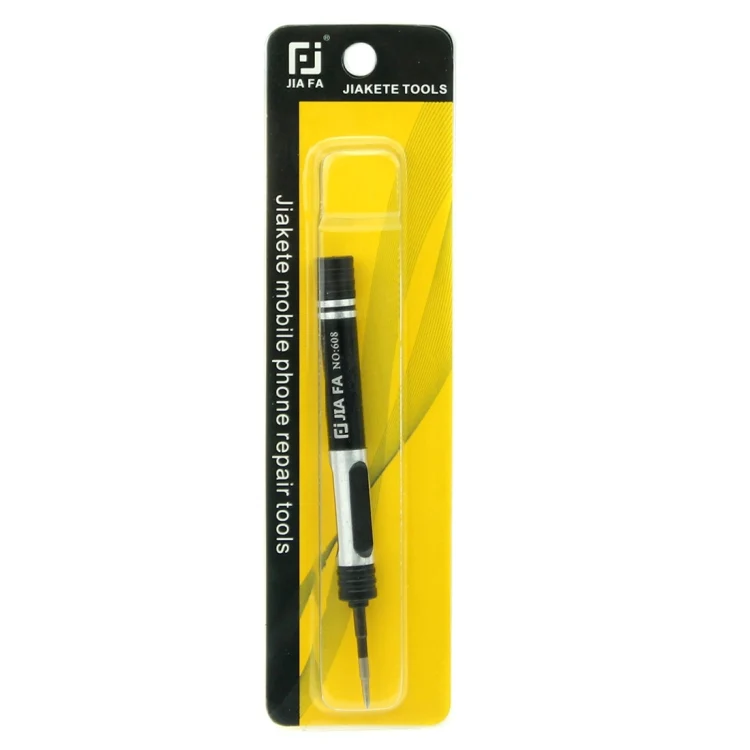 JIAFA JF-608-2.5 Hollow Cross Tip 2.5 Middle Bezel Repair Screwdriver (Black) - Image 5