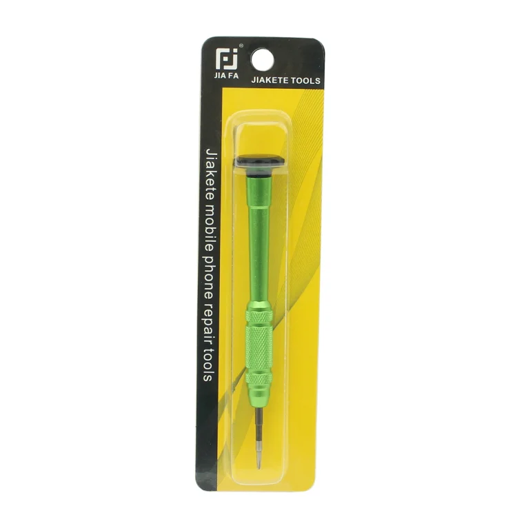JIAFA JF-609-0.6Y Tri-point 0.6 Repair Screwdriver for iPhone X/ 8/ 8P/ 7/ 7P & Apple Watch(Green) - Image 5