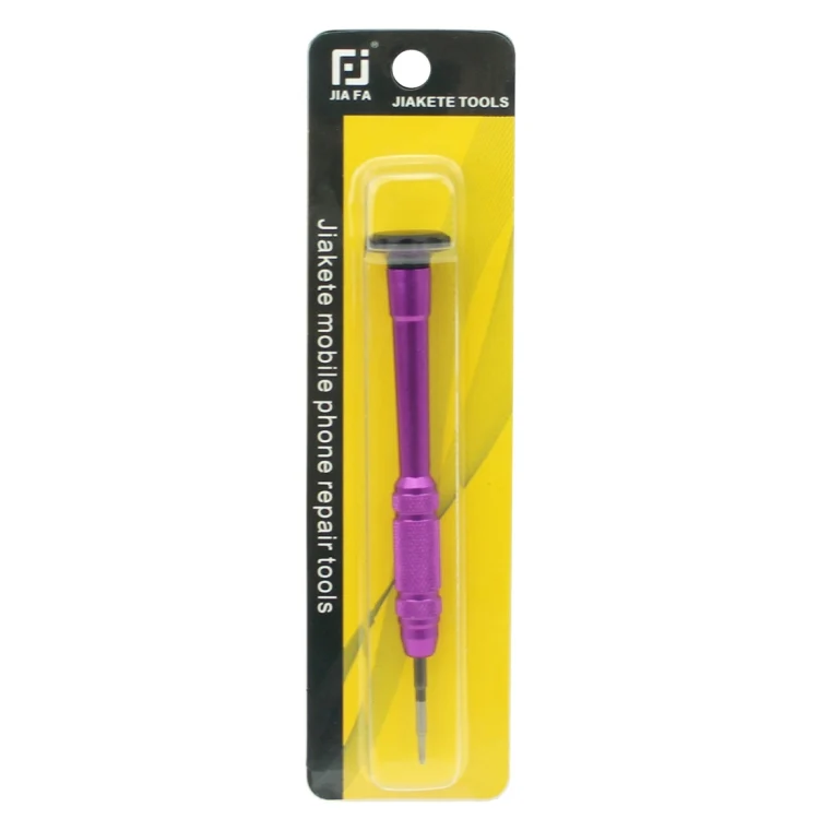 JIAFA JF-609-2.5 Hollow Cross Tip 2.5 Middle Bezel Repair Screwdriver(Magenta) - Image 3