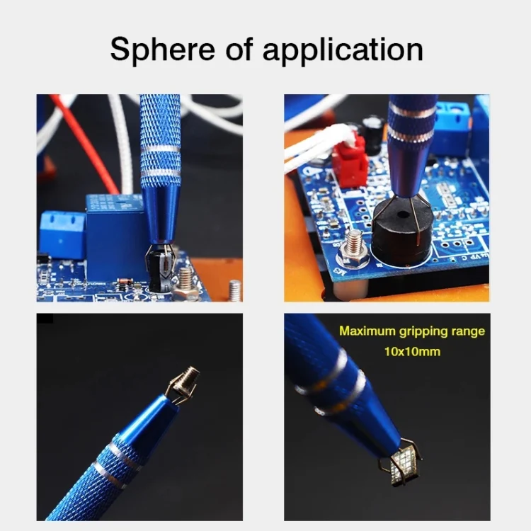 JIAFA JF-620 IC Chip Extractor Remover Tool BGA Electronic Component Puller(Blue) - Image 8