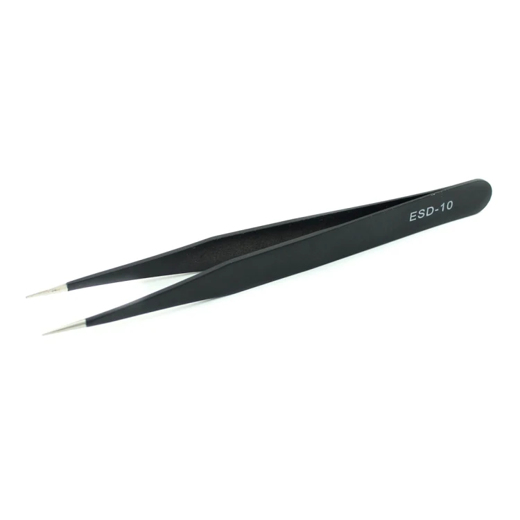 JIAFA JF-8118 9 in 1 Anti-static Precision Tweezers Set with Bag(Black) - Image 2