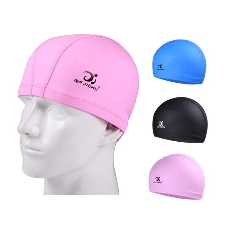 JIEHU JH8102 4 in1 Women HD Transparent Anti-fog Waterproof Swimming Glasses Swimming Cap Set(Purple Color) - Image 3