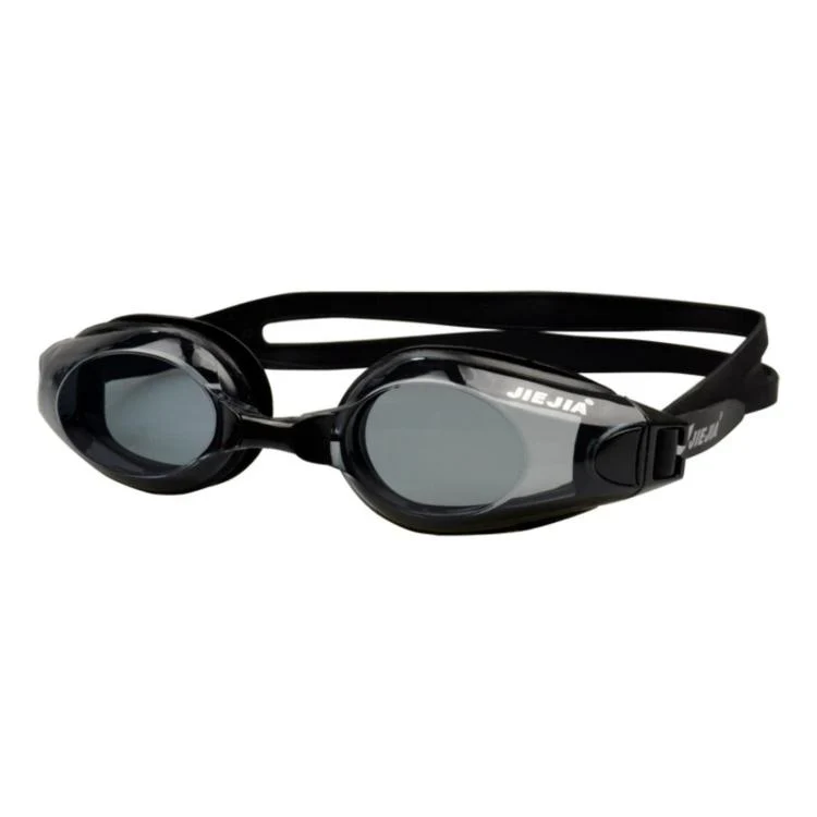 JIEJIA High-Definition Plain Waterproof Anti-fog Swimming Goggles(Black AH104)