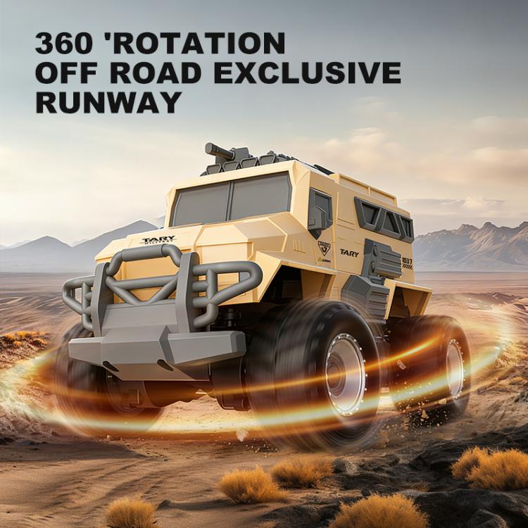 JJR/C Q241 Four-Wheel Drive Amphibious Explosion Proof Waterproof Remote Control Armored Vehicle(Black) - Image 9