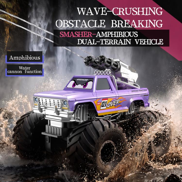 JJR/C Q245 Crusher Amphibious 4WD Remote Control Car(Black) - Image 4