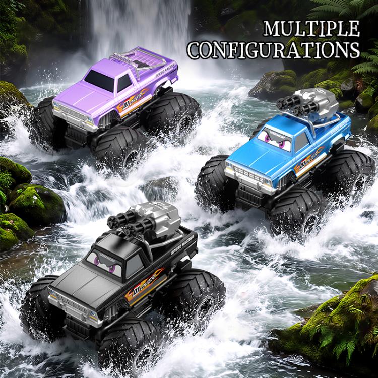 JJR/C Q245 Crusher Amphibious 4WD Remote Control Car(Pink) - Image 3
