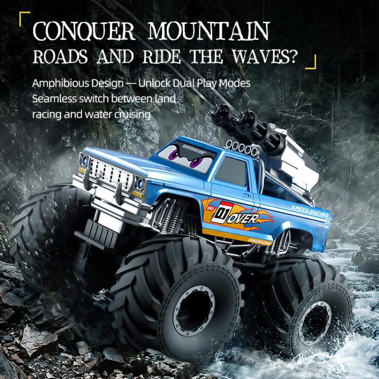 JJR/C Q245 Crusher Amphibious 4WD Remote Control Car(Pink) - Image 5