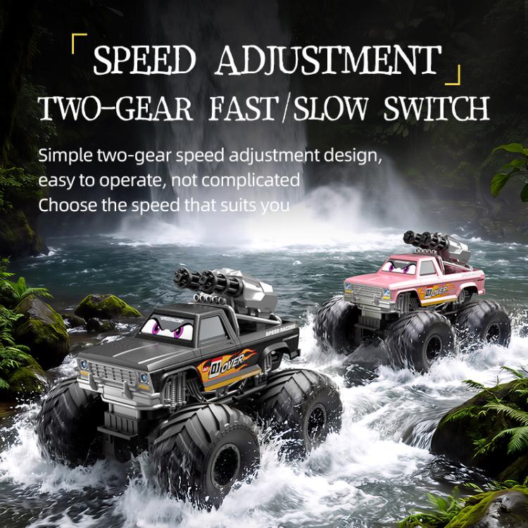JJR/C Q245 Crusher Amphibious 4WD Remote Control Car(Pink) - Image 7