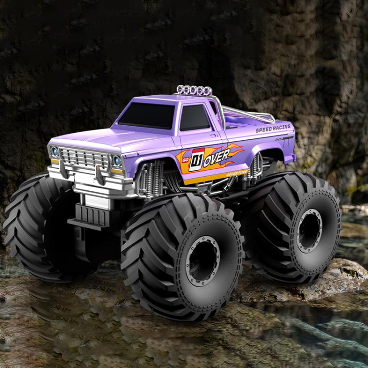 JJR/C Q245 Crusher Amphibious 4WD Remote Control Car(Purple)