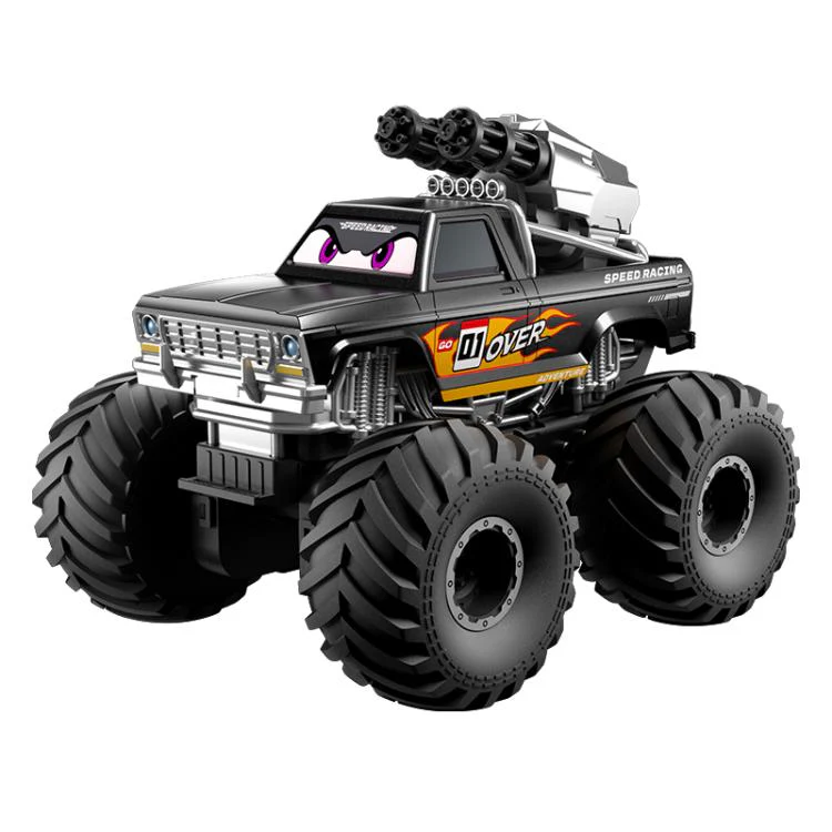 JJR/C Q245 Pro Crusher Amphibious 4WD Remote Control Car with Water Cannon Function(Black) - Image 2