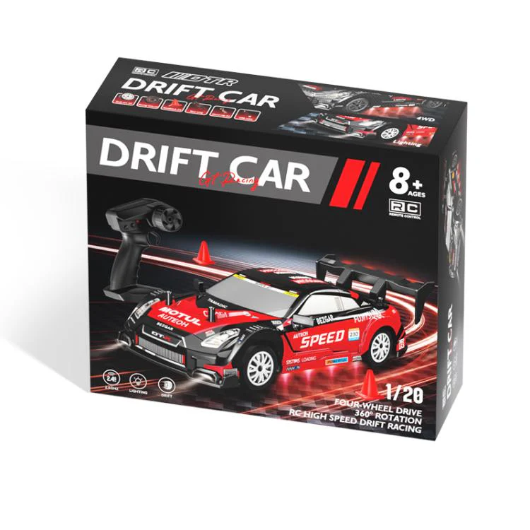 JJR/C Q249 Premium High-Speed Drift Remote Control Car(Style-C Red) - Image 7