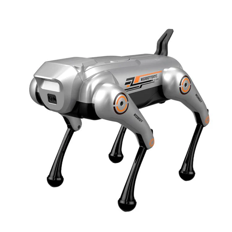 JJR/C R39 Smart Remote Control Robot Dog, Specification:No Voice Control(Silver)