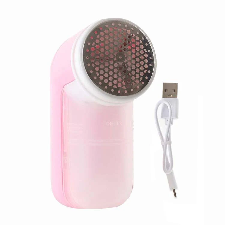 JJY-201 Charging Hair Ball Prunter Home Sweater Tweed Coat Shaver, Style: USB Charging (Pink)