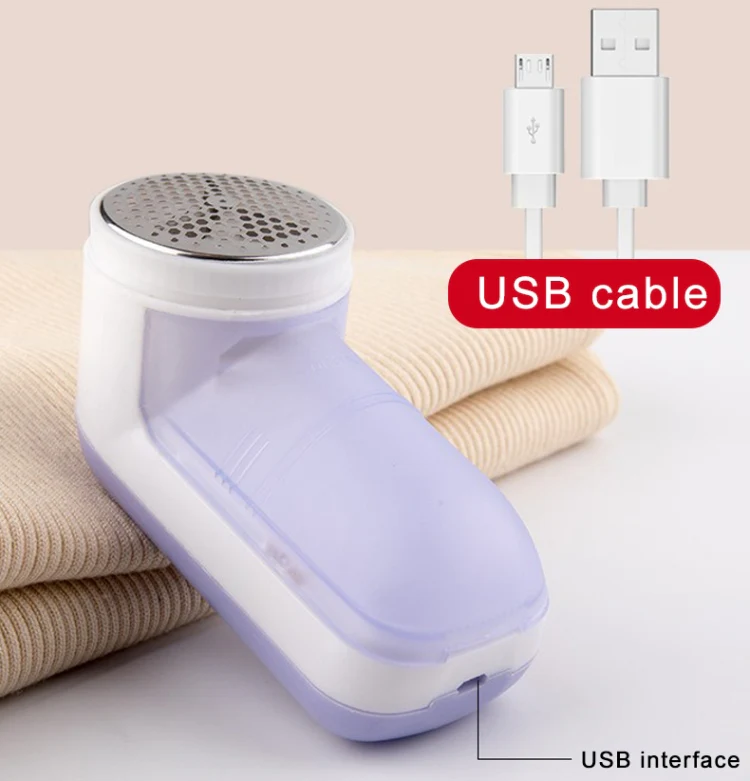 JJY-201 Charging Hair Ball Prunter Home Sweater Tweed Coat Shaver, Style: USB Charging (Pink) - Image 6