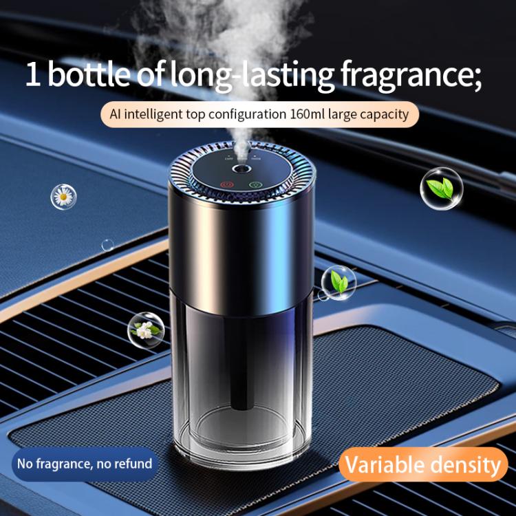 JK-577-2 Water Cup-Style Smart Car Aroma Diffuser with Starry Sky Projection(Black) - Image 6