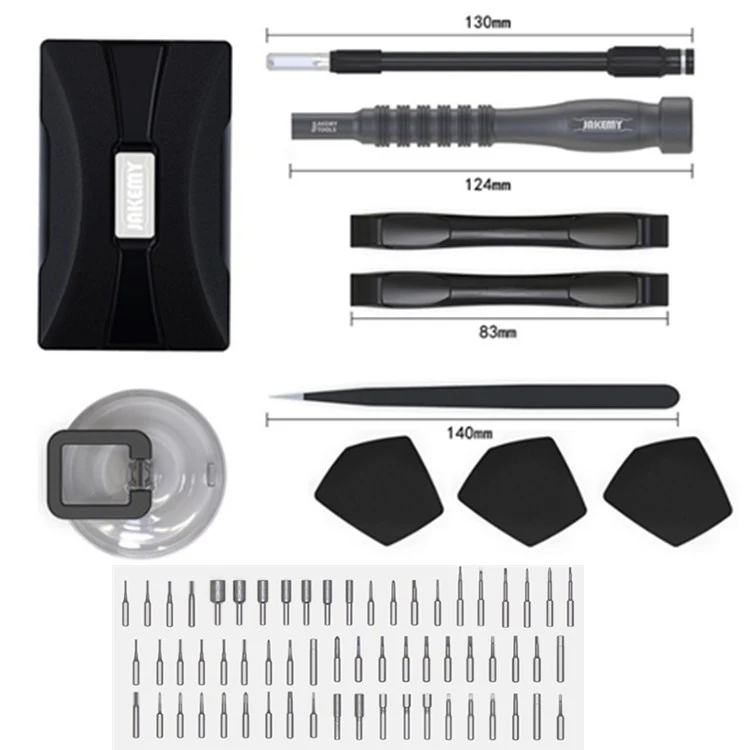 JM-8172 73 In 1 Combination Screwdriver Set Mobile Phone Computer Game Machine Model Removal Tool - Image 6