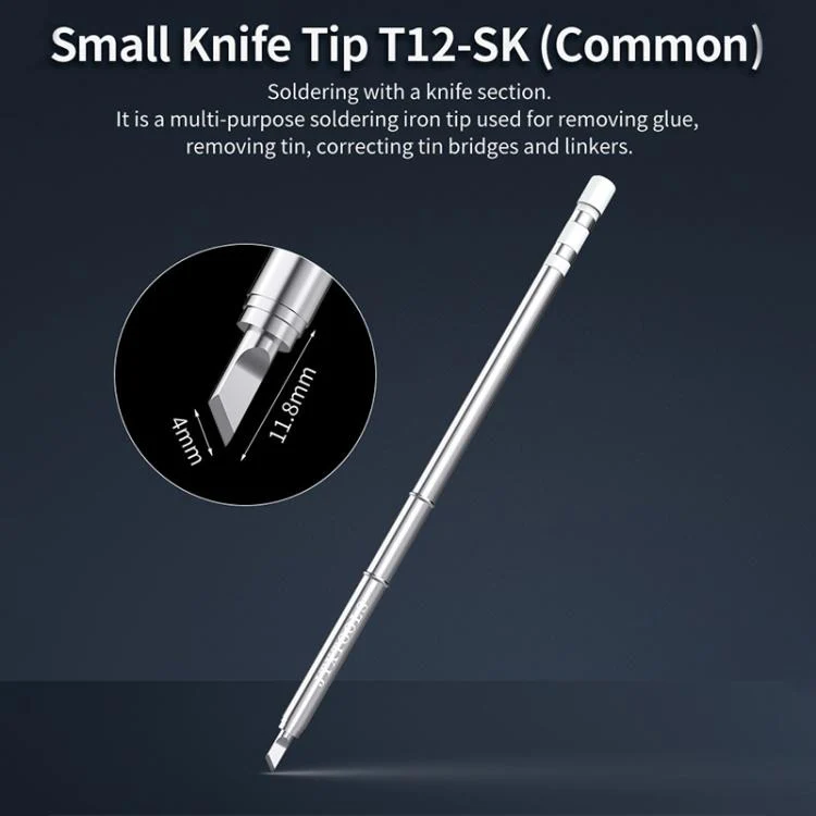JTX T12 Series Soldering Iron Tips, Model:T12-BK - Image 9