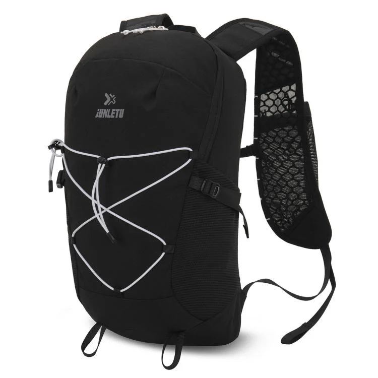 JUNLETU Waterproof Outdoor Sports Backpack Ultra-Lightweight Breathable Trail Cycling Pack(Black)
