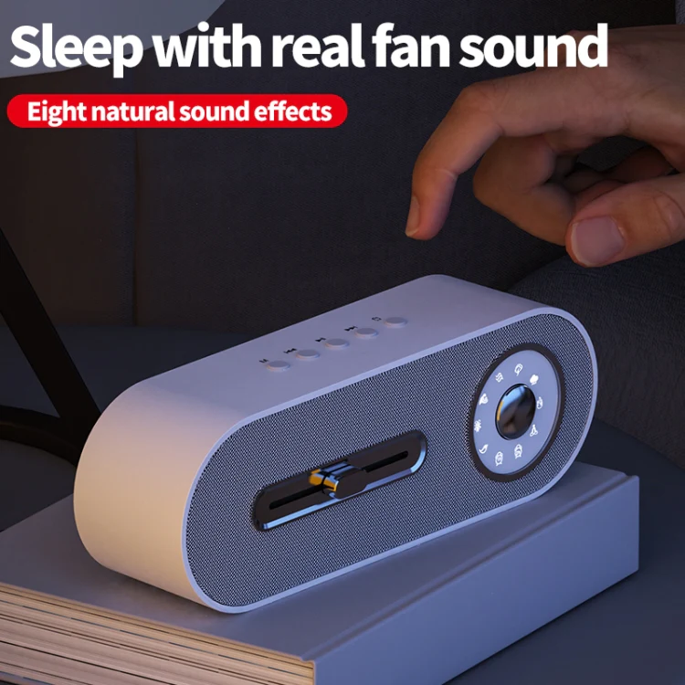 JY-78 Bluetooth Speaker with Sleep White Noise Support Memory Card U-disk(Black) - Image 6