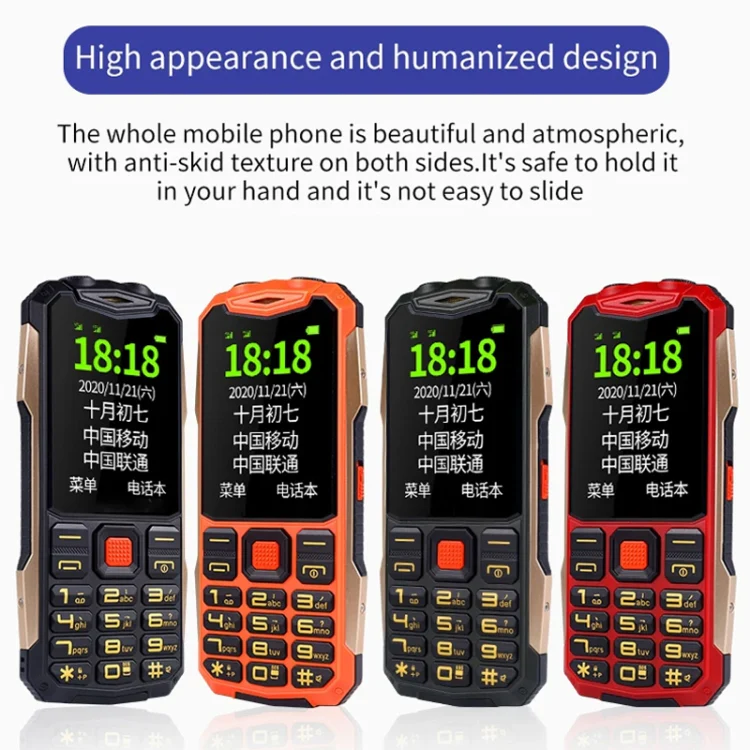 K1+ 4G Elder Rugged Phone, 2.6 inch, 1500mAh Battery, LED Flashlight, Network: 4G, Dual SIM, SOS, Plug:UK Plug(Green) - Image 3