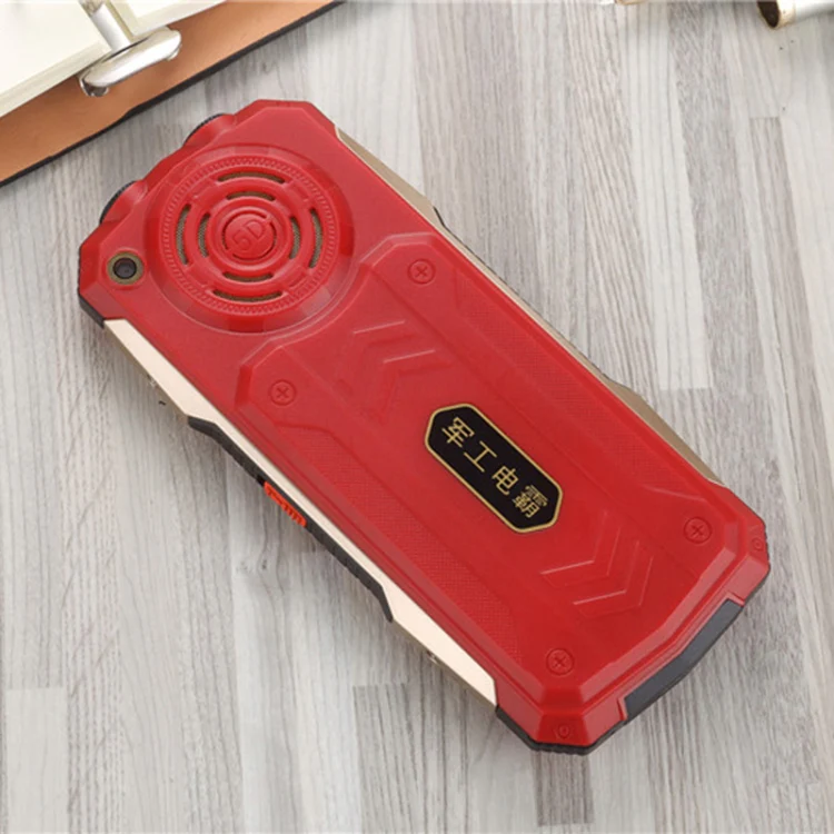 K1 Triple Proofing Elder Phone, Waterproof Shockproof Dustproof, 4800mAh Battery, 2.4 inch, 21 Keys, Bluetooth, LED Flashlight, FM, SOS, Dual SIM, Network: 2G (Red) - Image 3