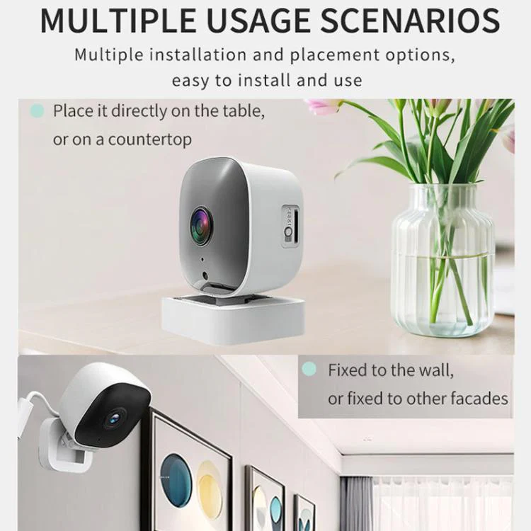 K7 HD Night Vision Smartphone Remote Wireless WiFi Surveillance Camera, Spec: Standard 3MP With 16G Memory - Image 9