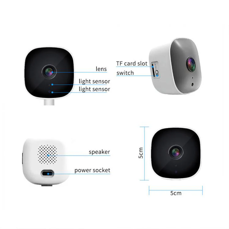 K7 HD Night Vision Smartphone Remote Wireless WiFi Surveillance Camera, Spec: Standard 3MP With 32G Memory - Image 10
