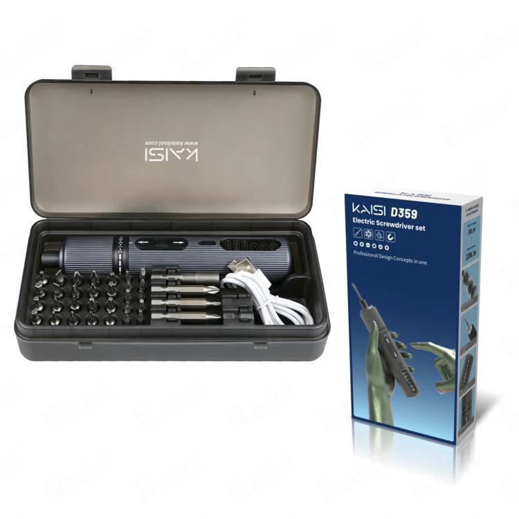 Kaisi D359 37 in 1 Rechargeable Torque Electric Screwdriver Set - Image 9