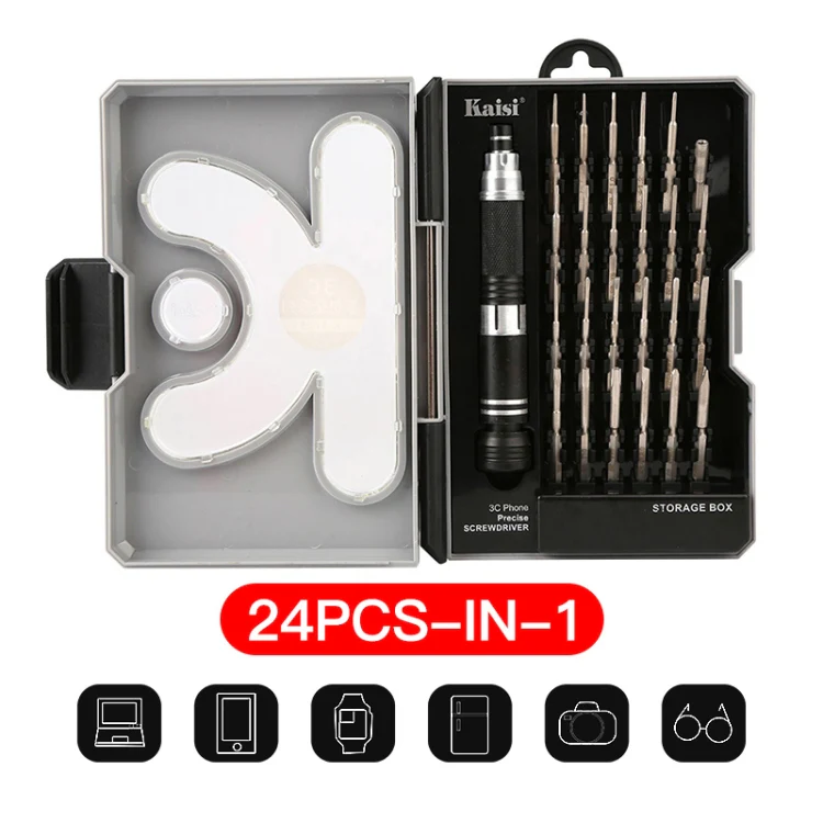 Kaisi KS-1726 24 in 1 Multifunctional Precision Screwdriver Set - Image 2