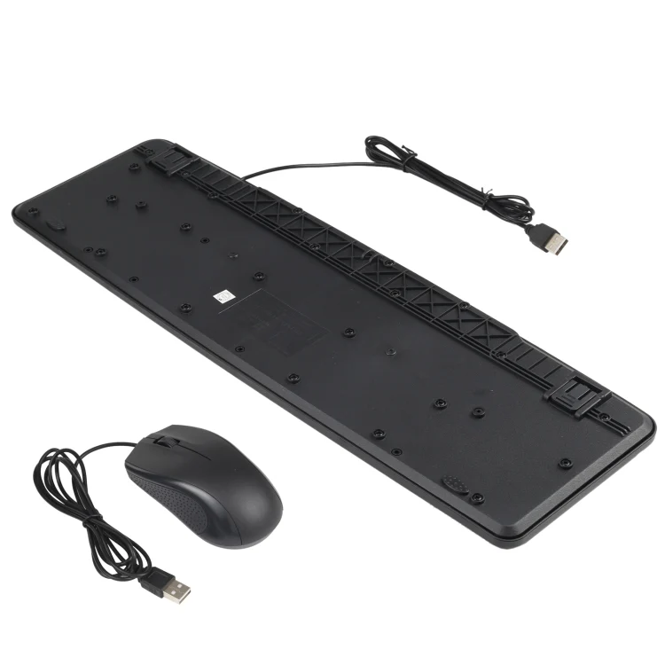 KB-8377 USB Wired Keyboard Mouse Set (Black) - Image 4