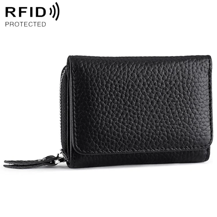 KB100 Tri-fold RFID Multifunctional Storage Bag(Black)
