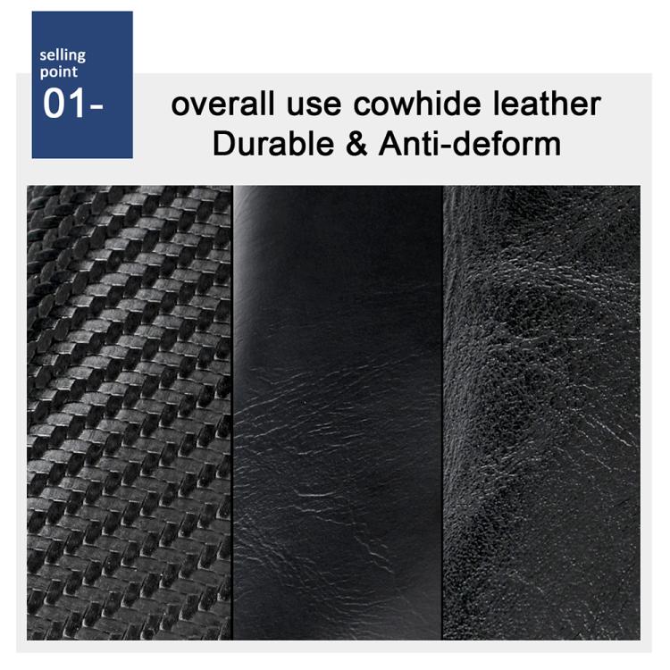 KB237 Carbon Fiber Texture RFID Aluminum Alloy Multi-card Wallet(Black) - Image 6
