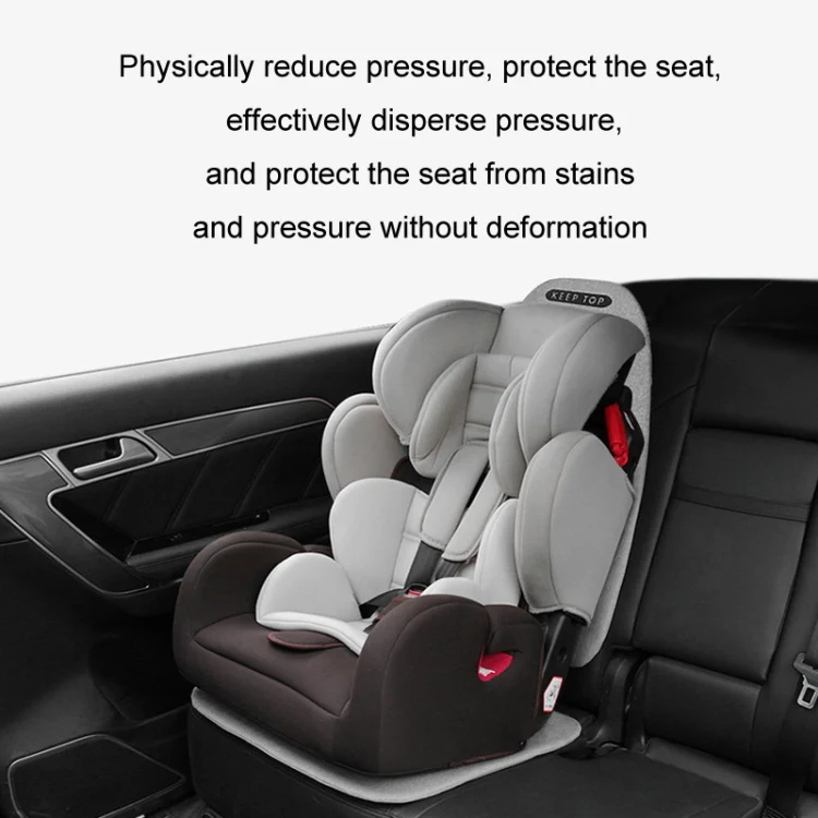KEEP TOP Car Child Safety Seat Anti-Slip Thickened Anti-Wear Protective Pad(Black) - Image 10