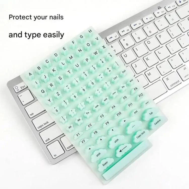 Keycaps for Typing with Long Nails(Green) - Image 4