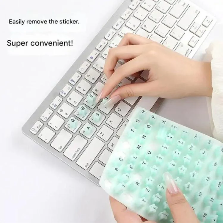 Keycaps for Typing with Long Nails(Green) - Image 8
