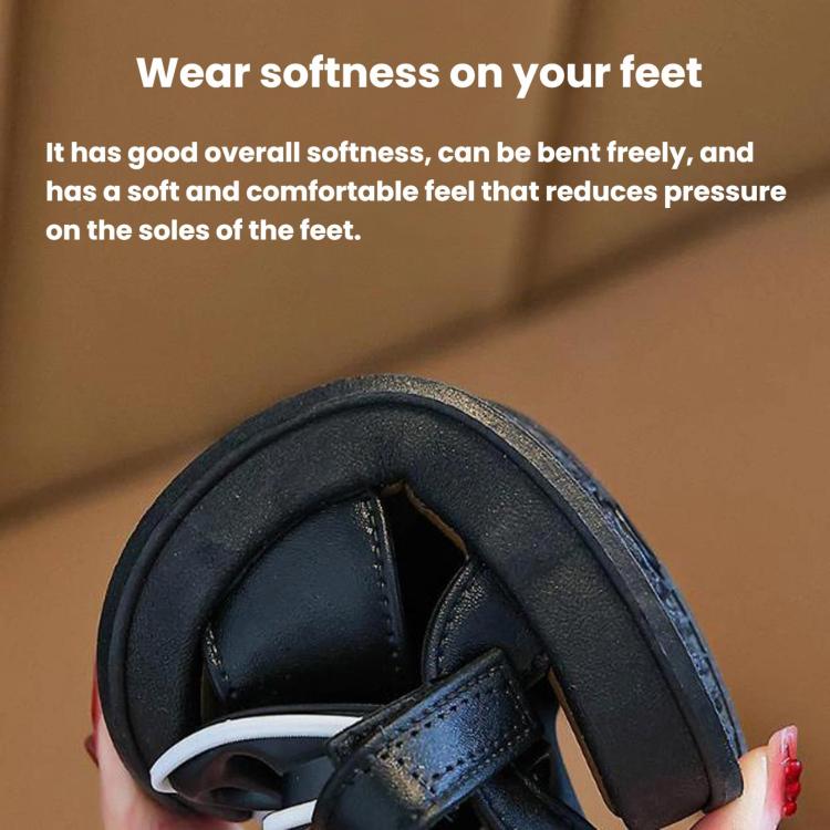 Kids Summer Anti-Slip Soft Sole Sandals Easy On Off Beach Sandals For Girls, Size: 31 Length 19cm(Pink) - Image 6