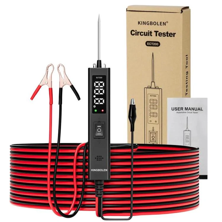 KINGBOLEN ECT200 Circuit Fault Detector Vehicle Circuit Tester For Battery Status & Usage - Image 2