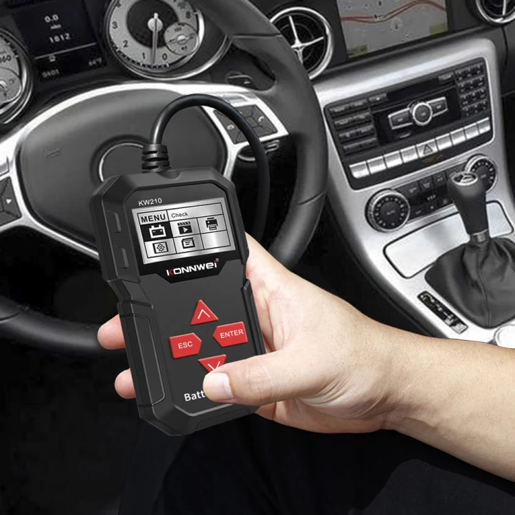 KONNWEI KW210 Car Battery Test Battery Capacity Resistance Battery Detector - Image 7
