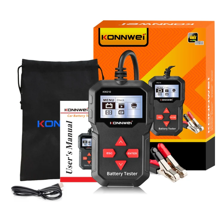 KONNWEI KW210 Car Battery Test Battery Capacity Resistance Battery Detector - Image 9