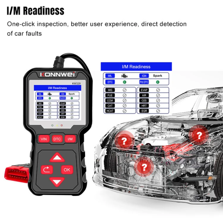 KONNWEI KW320 Car OBD2 Fault Diagnosis Tool - Image 5
