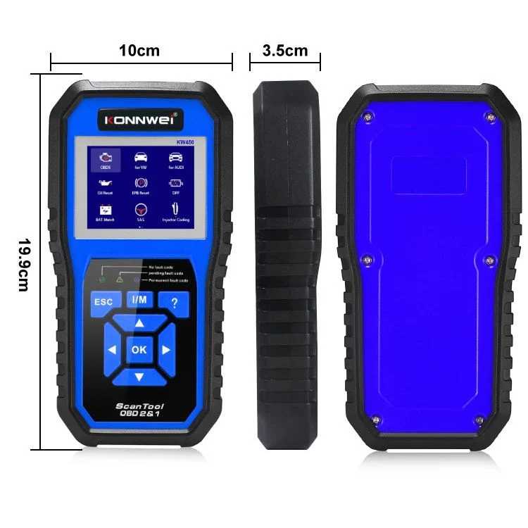 KONNWEI KW450 Car 2.8 inch TFT Color Screen Battery Tester Support 2 Languages / System XP WIN7 WIN8 WIN10 - Image 19