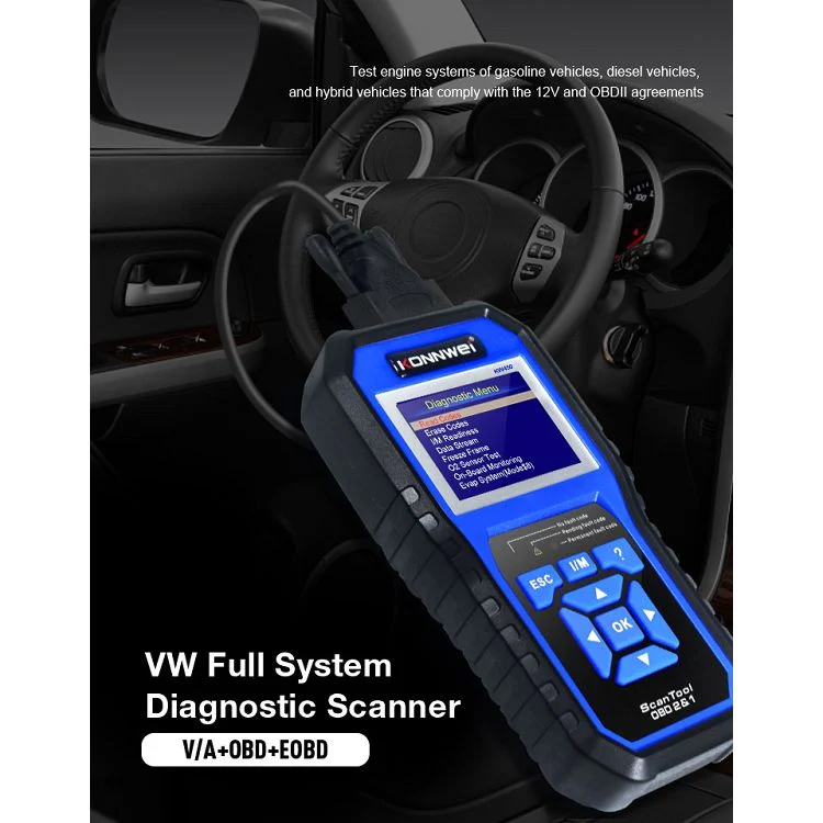KONNWEI KW450 Car 2.8 inch TFT Color Screen Battery Tester Support 2 Languages / System XP WIN7 WIN8 WIN10 - Image 6