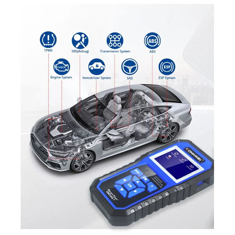KONNWEI KW450 Car 2.8 inch TFT Color Screen Battery Tester Support 2 Languages / System XP WIN7 WIN8 WIN10 - Image 8