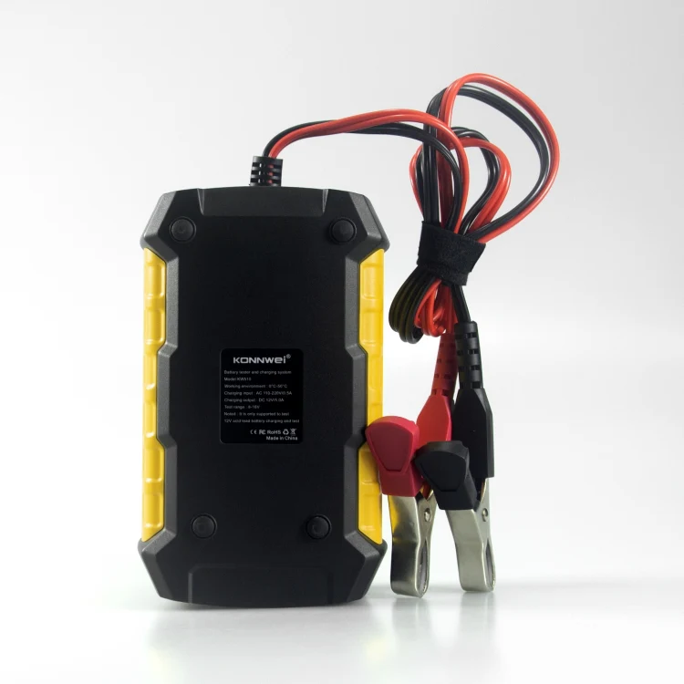 KONNWEI KW510 3 in 1 Car Battery Tester / Charger / Repairer, Support 8 Languages(US Plug) - Image 4