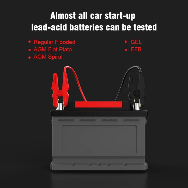 KONNWEI KW710 Car 3.2 inch 6V-24V Lead-acid Battery Tester Support 13 Languages - Image 6