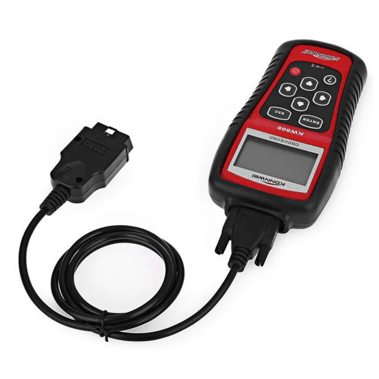 KONNWEI KW808 EOBD / OBDII Car Auto Diagnostic Scan Tools CAN Code Reader Scanner Auto Scan Adapter Scan Tool (Can Only Detect 12V Gasoline Car) - Image 3