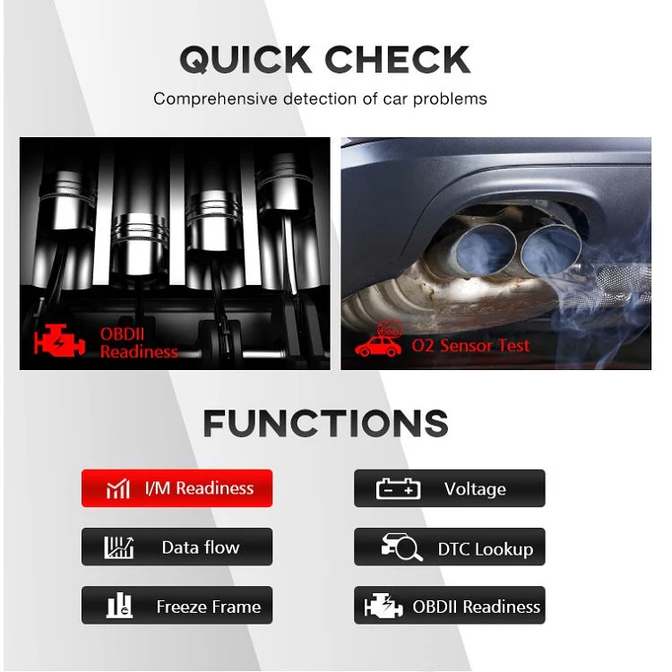 KONNWEI KW860 Car 2.8 inch TFT Color Screen Battery Tester Support 8 Languages / I Key Analysis Function - Image 9