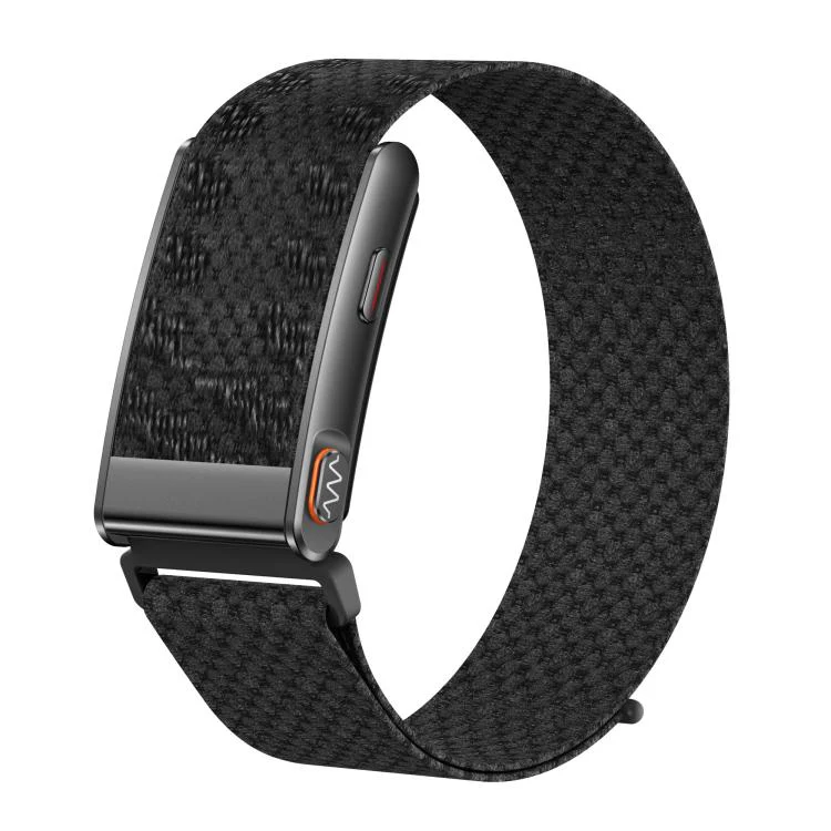 KR96 Pro Screenless Smart Bracelet Nylon Strap, Support Health Monitoring / Multiple Sports Modes(Black)