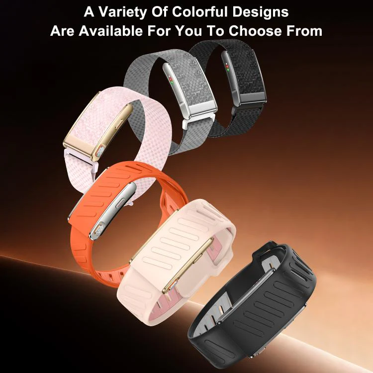 KR96 Pro Screenless Smart Bracelet Nylon Strap, Support Health Monitoring / Multiple Sports Modes(Black) - Image 11