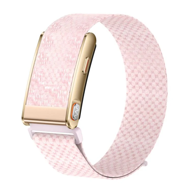 KR96 Pro Screenless Smart Bracelet Nylon Strap, Support Health Monitoring / Multiple Sports Modes(Pink)